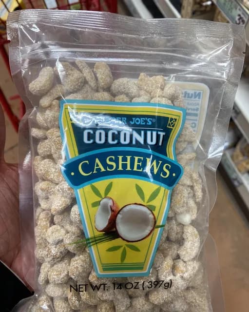 Is it GERD Friendly? Trader Joe's Coconut Cashews