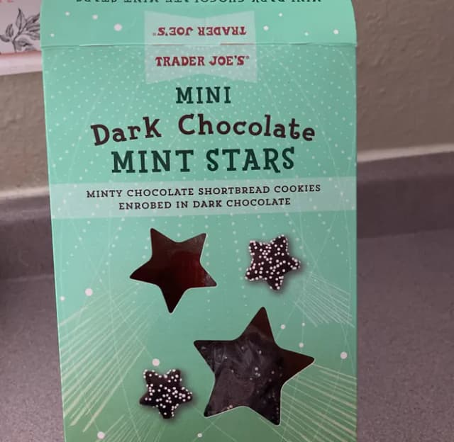 Is it Peanut Free? Trader Joe's Mini Dark Chocolate Mint Stars