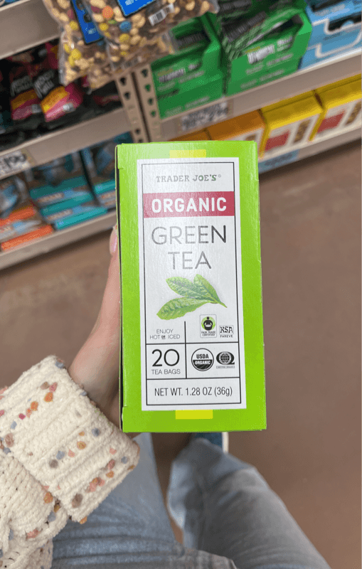Trader Joe'S Organic Green Tea