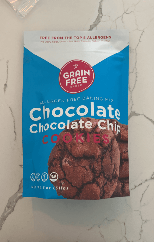 Grain Free Baker Chocolate Chocolate Chip Cookie Allergen Free Baking Mix