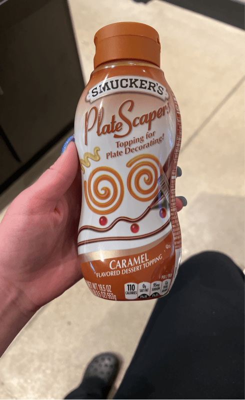 Smucker'S Plate Scapers Caramel Dessert Topping