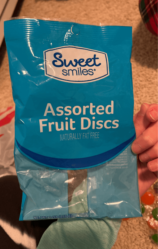 Sweet Smiles Assorted Fruit Discs