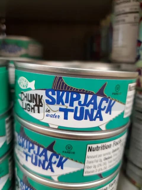 Trader Joe'S Chunk Light Skipjack Tuna In Water