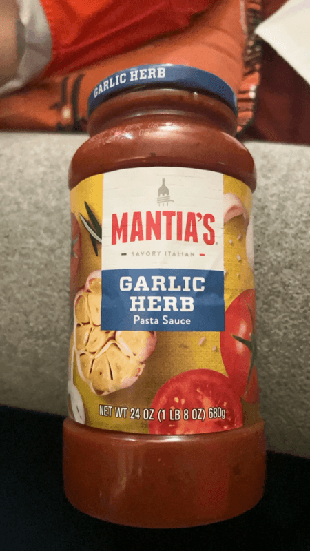 Mantia'S Savory Italian Garlic Herb Pasta Sauce