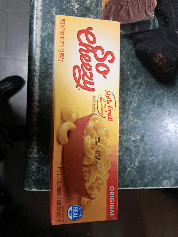 So Cheezy Original Cheese Spread