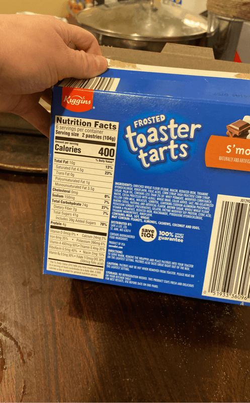 Kiggins S'Mores Frosted Toasted Tarts