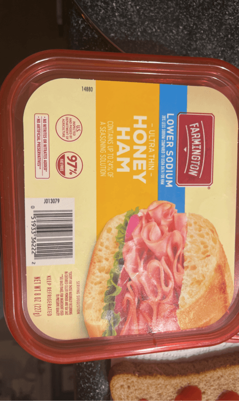 Farmington Ultra Thin Honey Ham