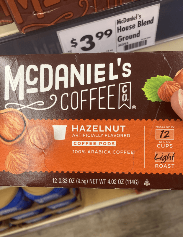 Mcdaniel'S Coffee Co. Hazelnuts Coffee