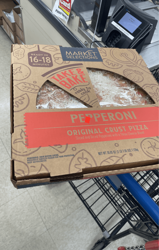 Market Selections Pepperoni Original Crust Pizza