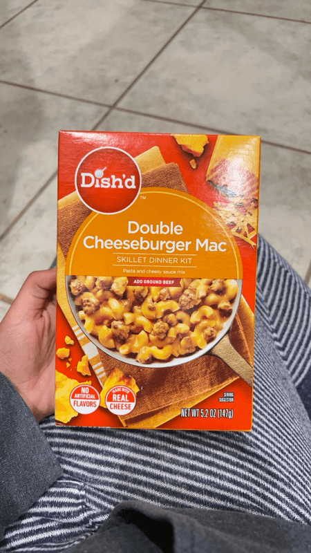 Dish'D Double Cheeseburger Mac Skillet Dinner Kit