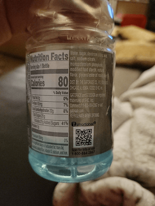 Gatorade Frost Glacier Freeze Thirst Quencher