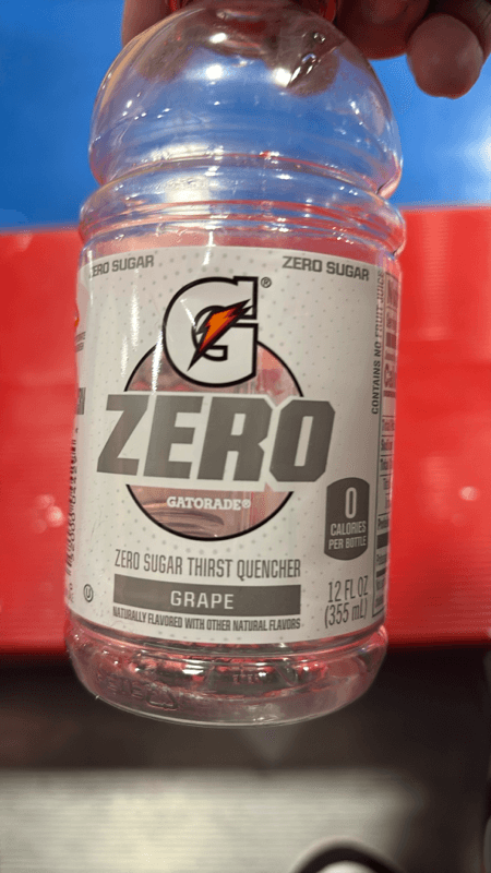 Gatorade Zero Sugar Purple Grape Sports Drink Multipack Bottles
