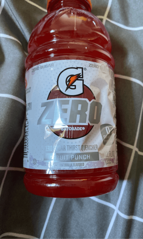 Gatorade G Zero Sugar Thirst Quencher Fruit Punch