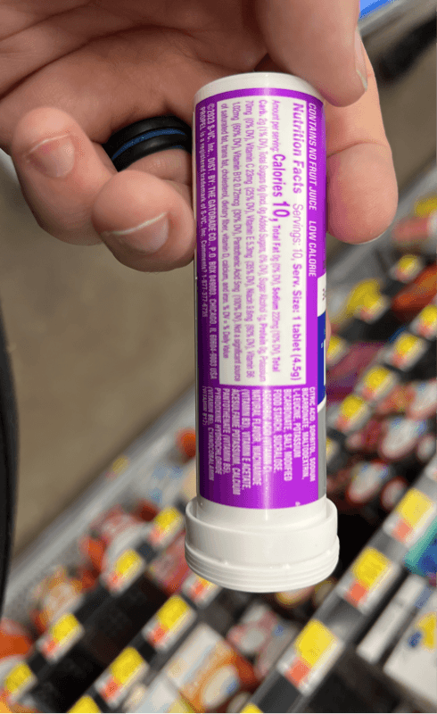 Gatorade Electrolytes Propel Grape Effervescent Electrolyte Beverage