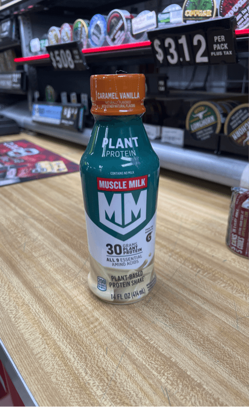 Muscle Milk Plant-Based Protein Shake - Caramel Vanilla