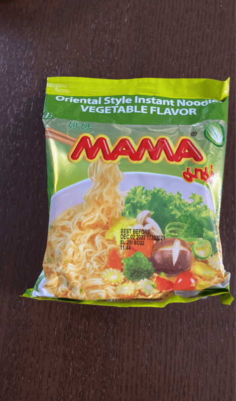 Mama Oriental Style Instant Noodles Vegetable Flavor