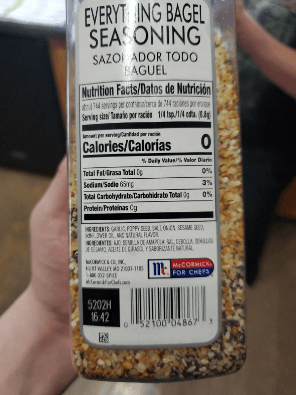 Mccormick Culinary Everything Bagel Seasoning