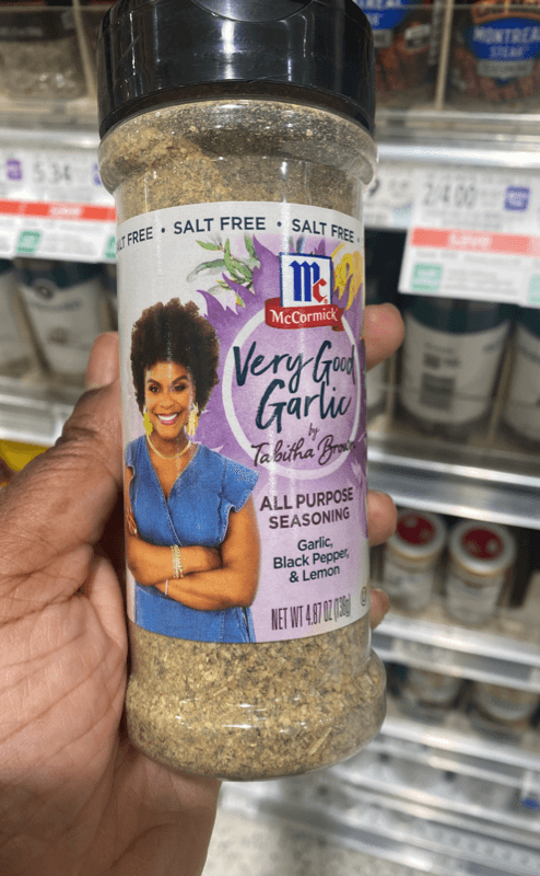 Mccormick Very Good Garlic All Purpose Seasoning By Tabitha Brown