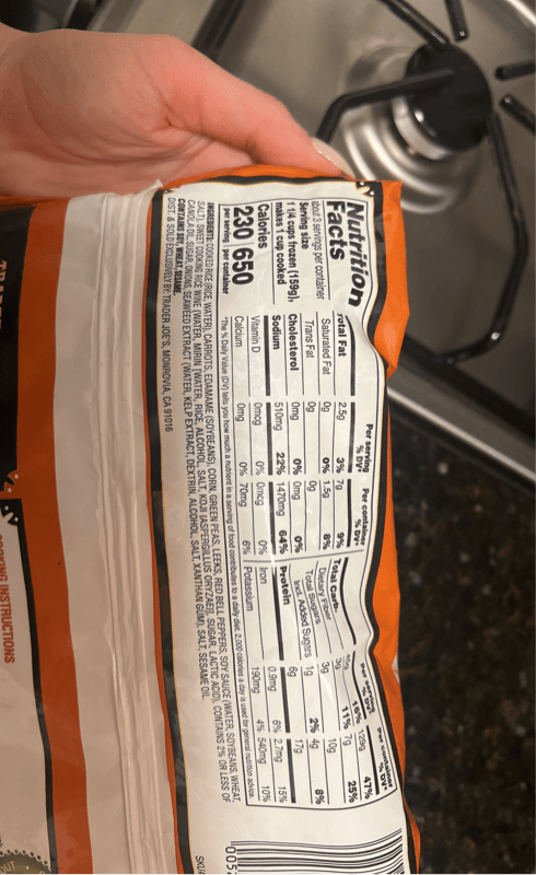 Trader Joe'S Vegetable Fried Rice