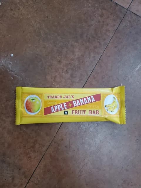Trader Joe'S Apple + Banana Fruit Bar