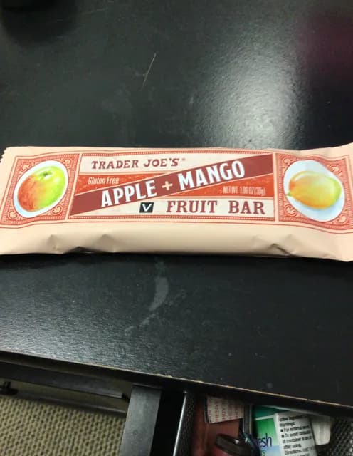 Trader Joe'S Gluten Free Apple + Mango Fruit Bar
