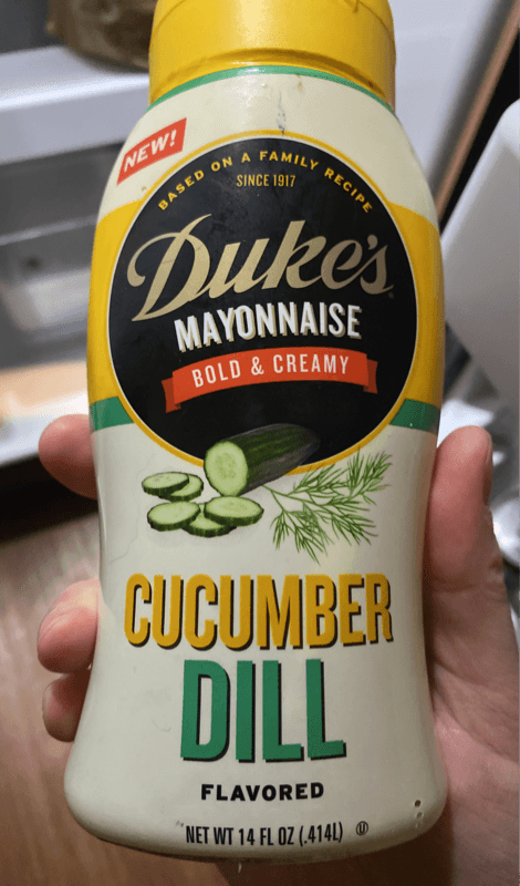Duke'S Mayonnaise Bold & Creamy Cucumber Dill Flavored