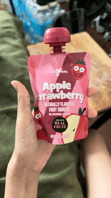 Seven Select Apple Strawberry Fruit Squeeze