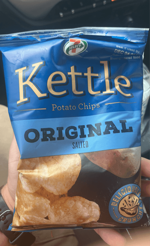 7 Select Kettle Original Salted Potato Chips