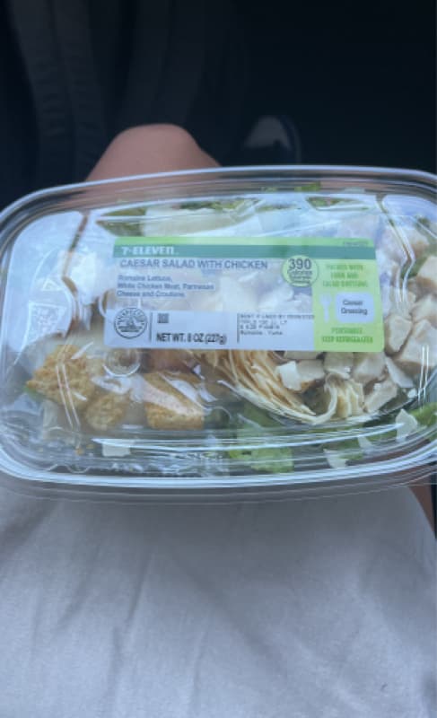 7-Eleven Caesar Salad With Chicken