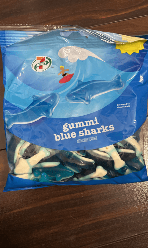 7-Select Gummi Blue Sharks