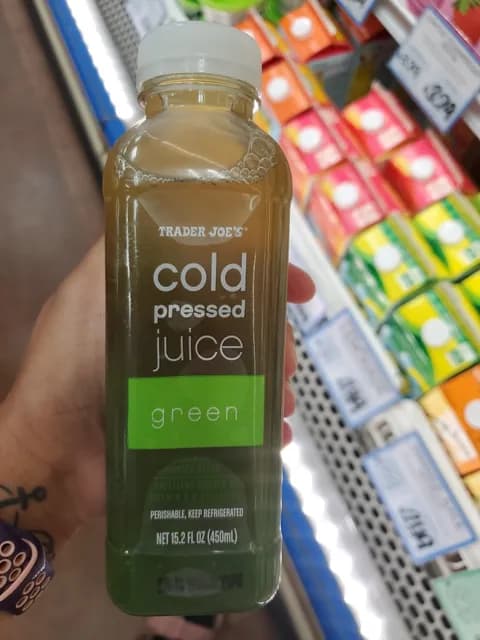 Trader Joe'S Cold Pressed Green Juice