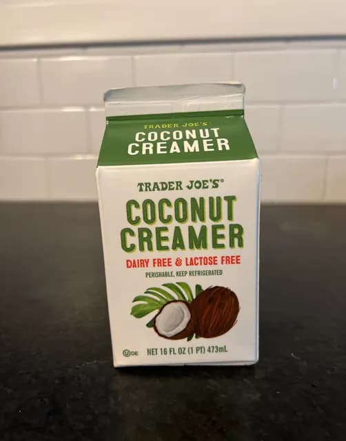 Is it Peanut Free? Trader Joe's Coconut Creamer