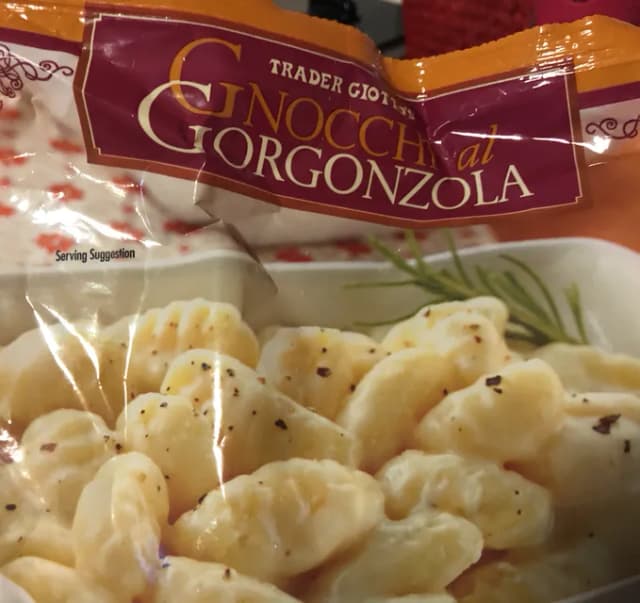 Trader Joe's Gnocchi Al Gorgonzola