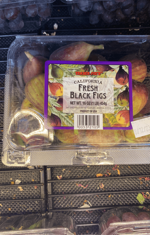 Trader Joe'S California Fresh Black Figs