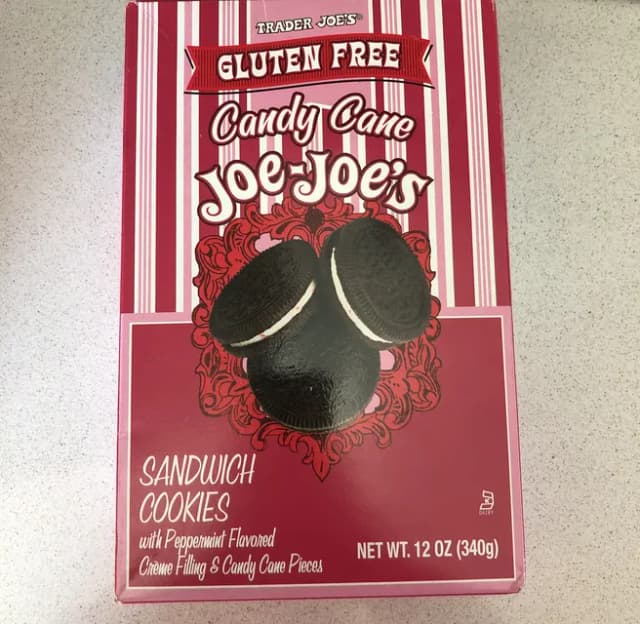 Is it GERD Friendly? Trader Joe's Gluten Free Candy Cane Joe-joe's Sandwich Cookies