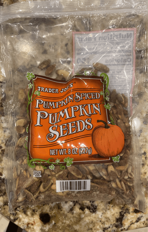 Trader Joe'S Pumpkin Spiced Pumpkin Seeds
