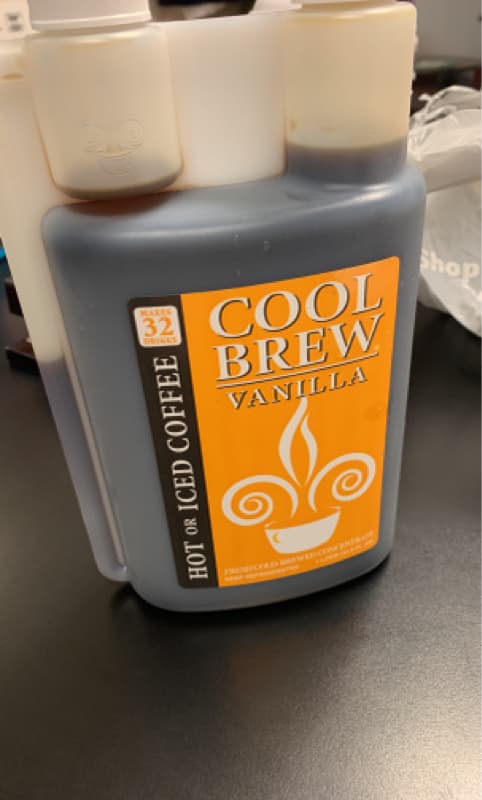 Cool Brew Vanilla Hot Or Iced Coffee Concetrate