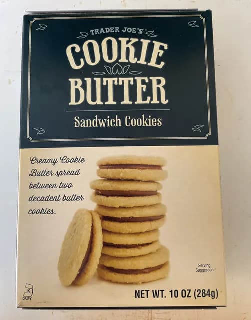 Trader Joe's Cookie Butter Sandwich Cookies