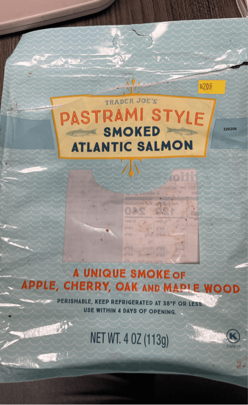 Trader Joe'S Pastrami Style Smoked Atlantic Salmon