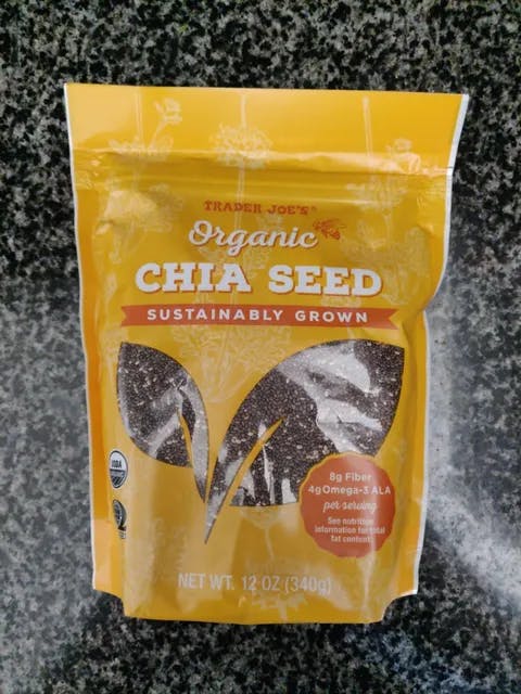 Is it Shellfish Free? Trader Joe's Organic Chia Seed