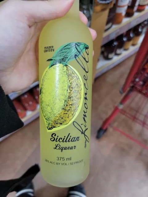 Trader Giotto'S Sicilian Limoncello Liqueur