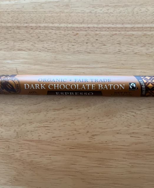 Trader Joe’S Organic Fair Trade Dark Chocolate Baton Espresso