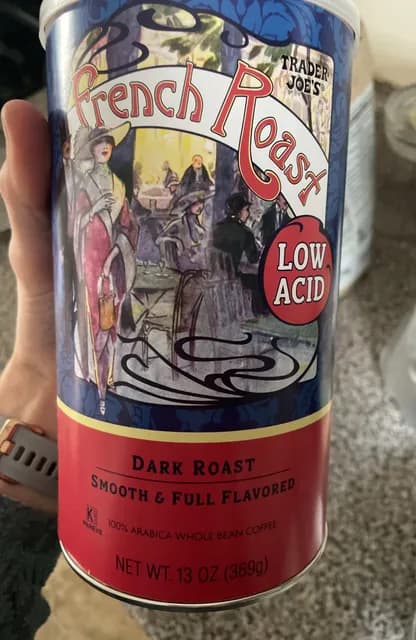Trader Joe'S French Roast Low Acid Dark Roast