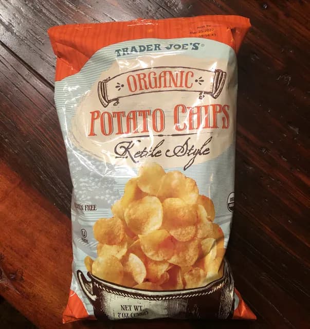 Is it Milk Free? Trader Joe's Organic Kettle Style Potato Chips