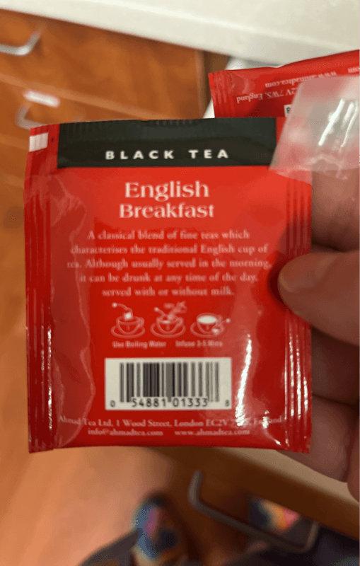 Ahmad Tea Black Tea English Breakfast