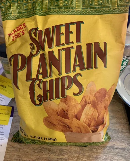 Is it Lactose Free? Trader Joe's Sweet Plantain Chips