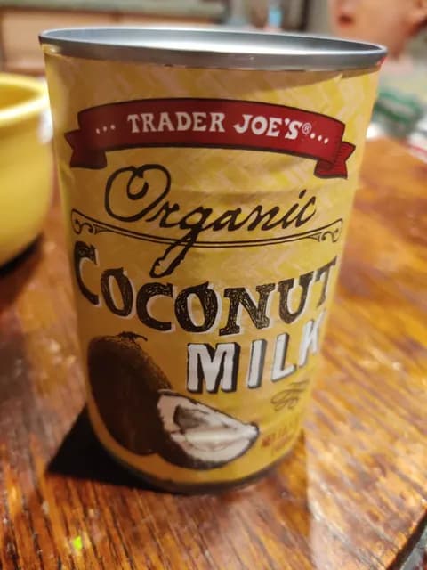 Trader Joe’s Organic Coconut Milk