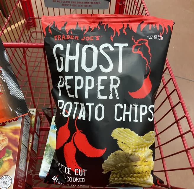 Trader Joe's Ghost Pepper Potato Chips
