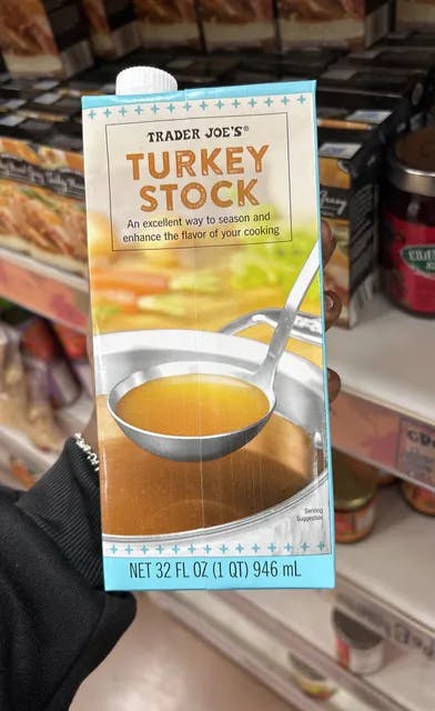 Is it Pescatarian? Trader Joe's Turkey Stock
