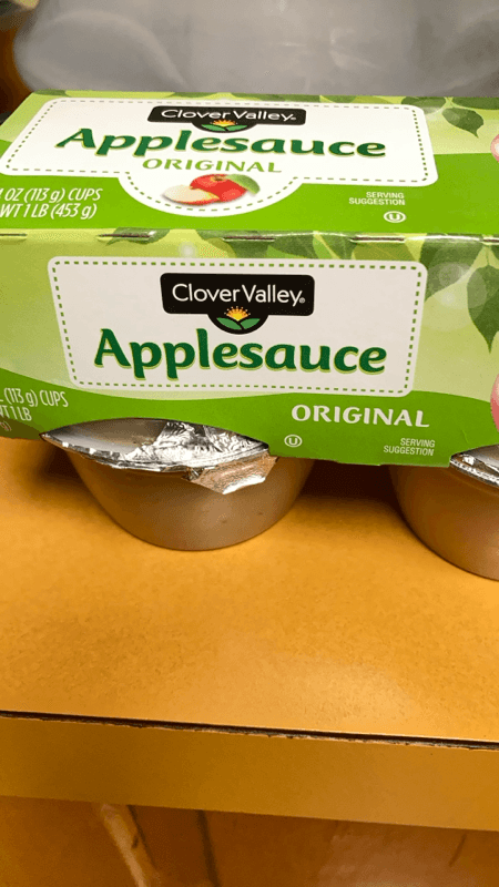 Clover Valley Applesauce Original